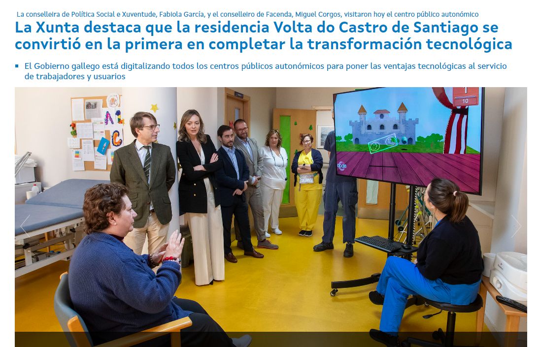 Programas de Rehabilitación en Residencias Geriátricas de Galicia