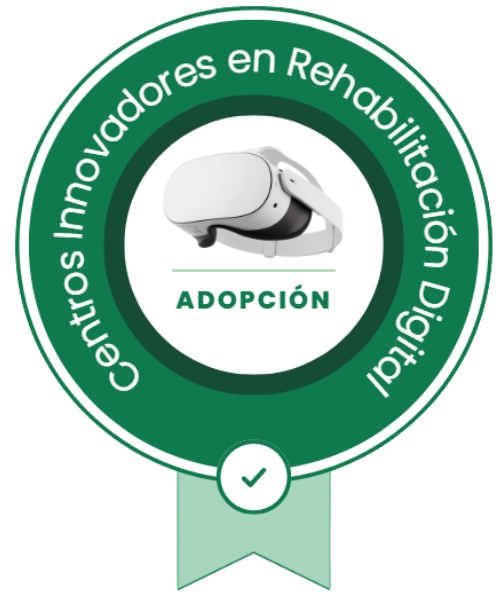 Sello Centro Innovador en Rehabilitación Digital · Adopción · Rehametrics